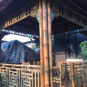 Alternative view of Nhà, chòi tre mái lá truyền thống